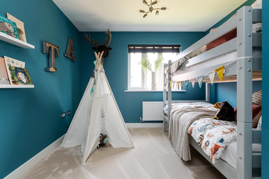 Bedroom 4 could be a kids room - typical Taylor...