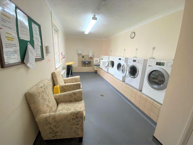 Communal laundry...
