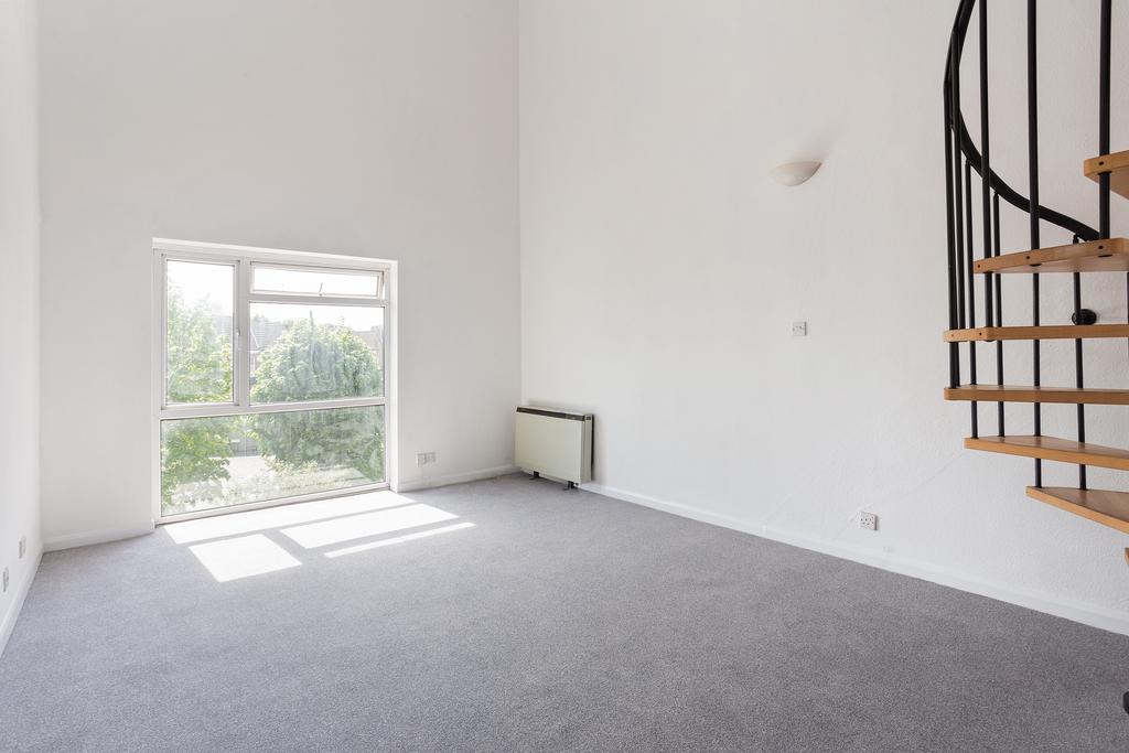 Reception Room with double height ceiling and...