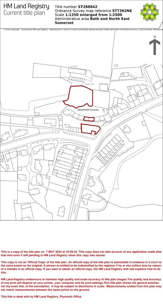 Plan Of Lower Garden