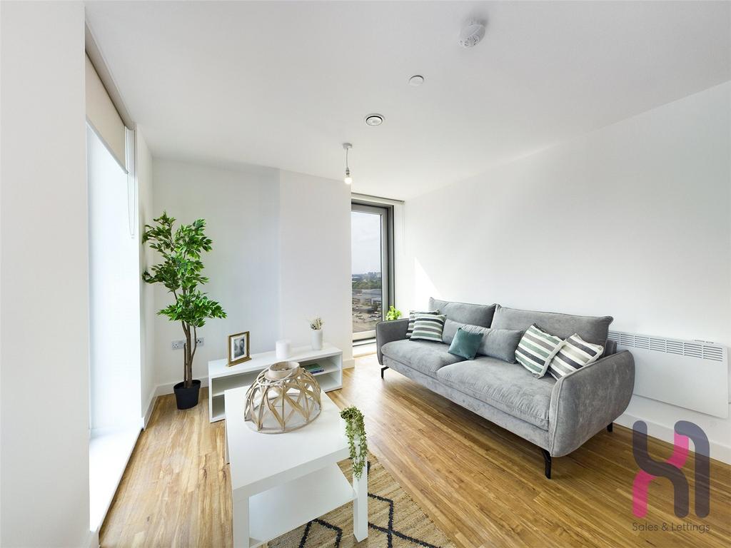 Media City, Michigan Point Tower D... 2 bed flat to rent £1,375 pcm (£317 pw)