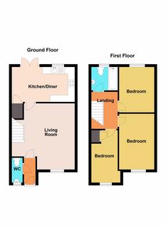 3 bedroom end of terrace house for sale, Clos Honddu, Newport - REF# 00018211