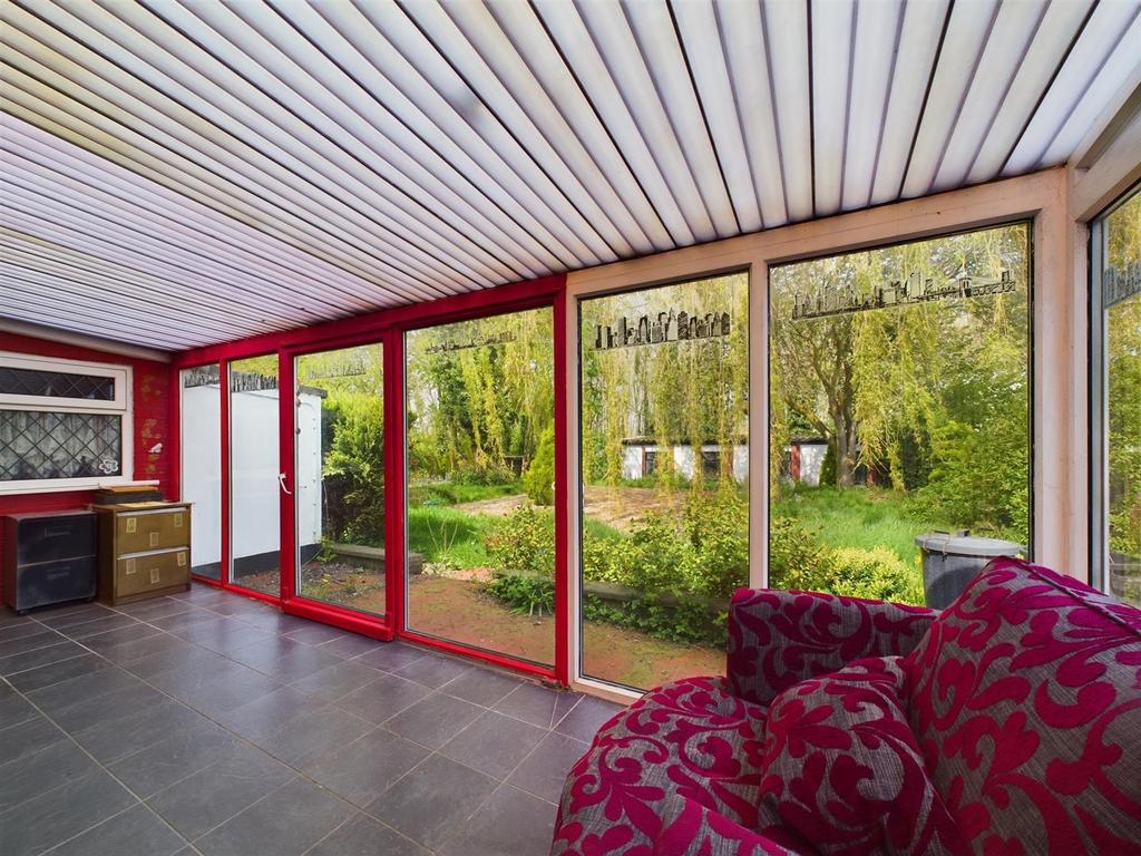 Upvc conservatory: