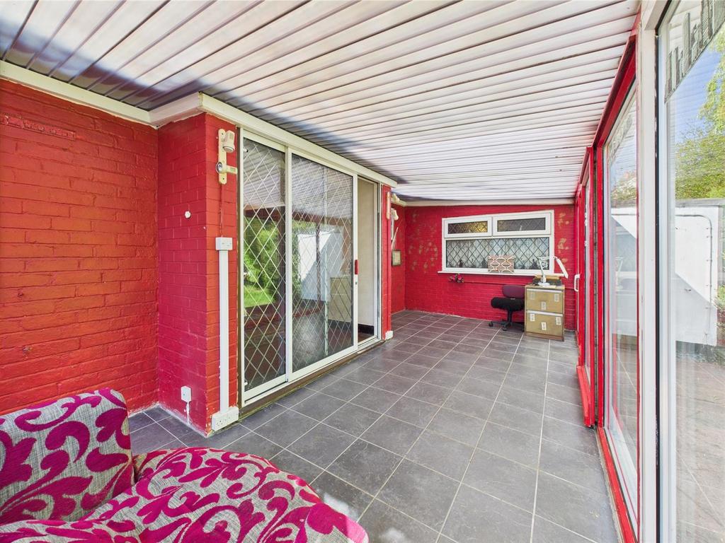 Upvc conservatory:
