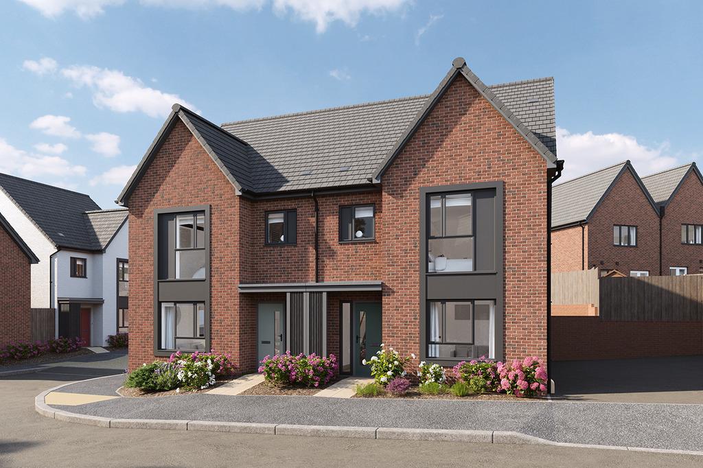 Plot 8113, The Cypress at Haldon... 3 bed semi-detached house - £369,950