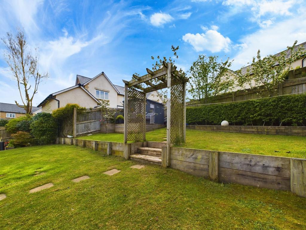 Rear Garden Path &amp; Archway