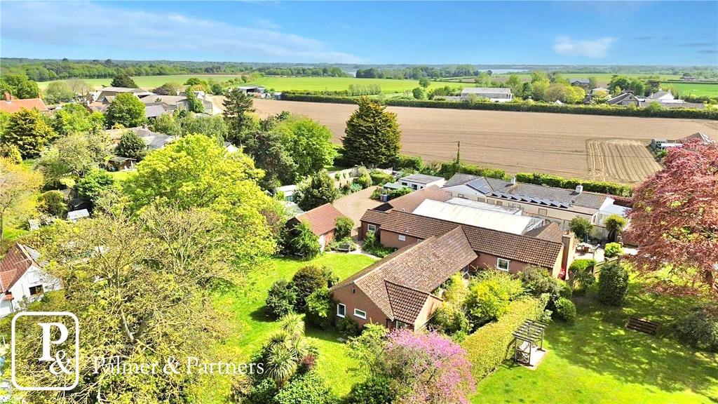 Hill Farm Lane, Chelmondiston... 7 bed bungalow for sale £850,000