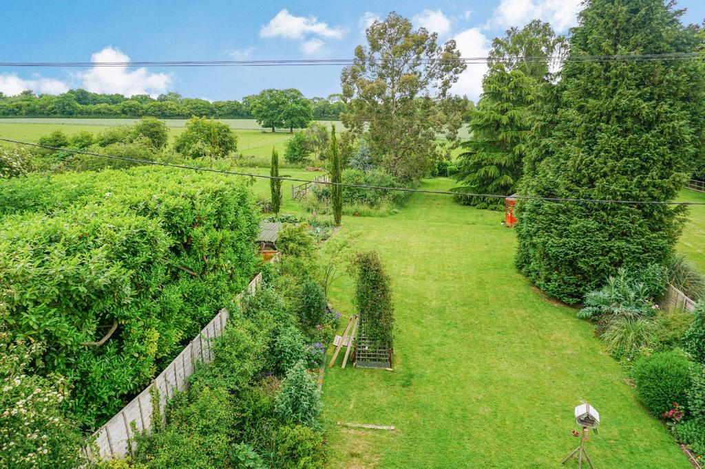 Aerial Of Garden