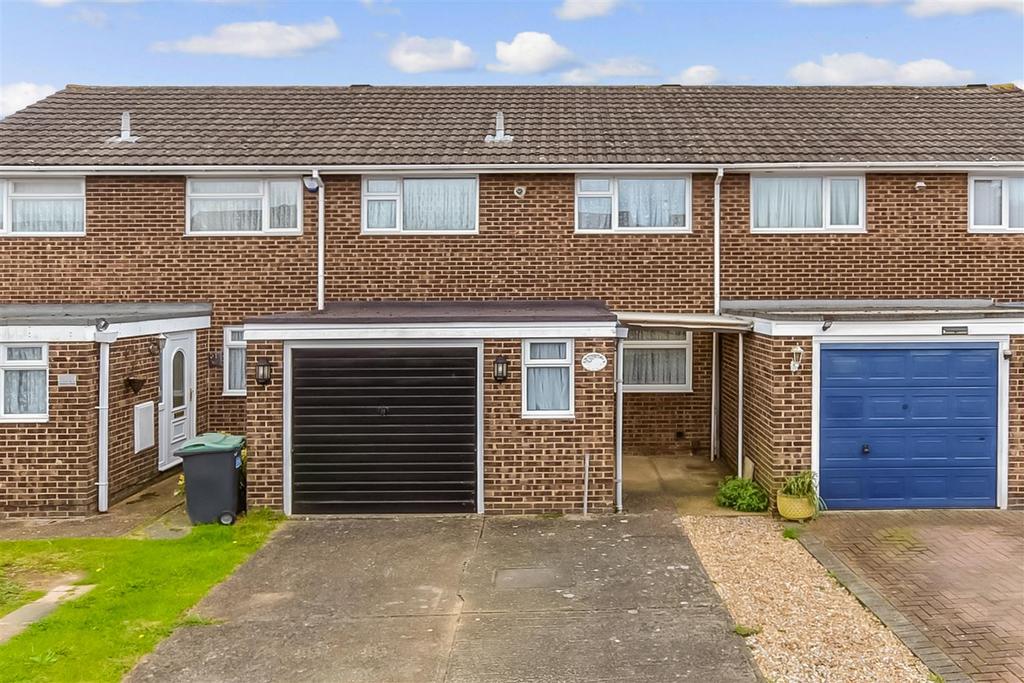 Thackeray Road, Larkfield, Aylesford... 3 bed terraced house for sale