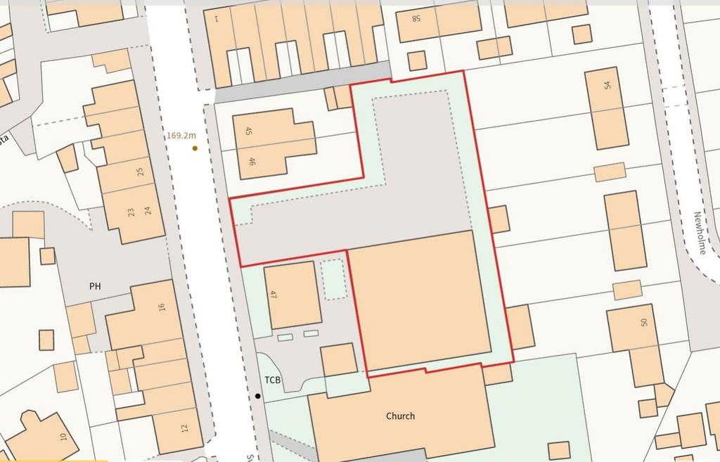 Plan for yard and warehouse