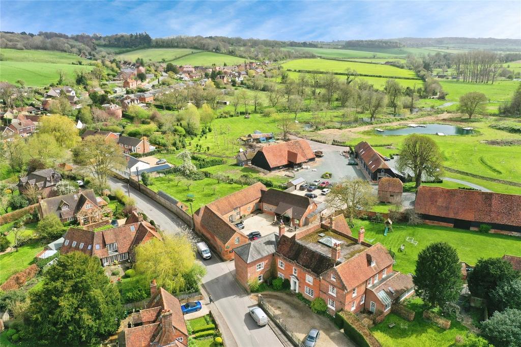 Aerial Of Village