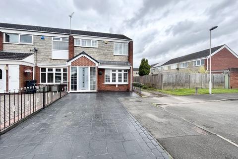 3 bedroom end of terrace house for sale, Gold Crest Close, Dudley DY2