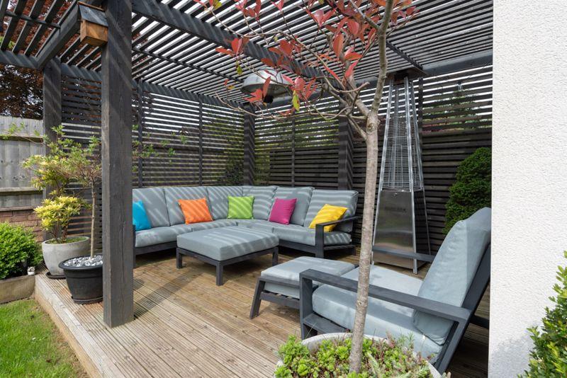 Rear garden