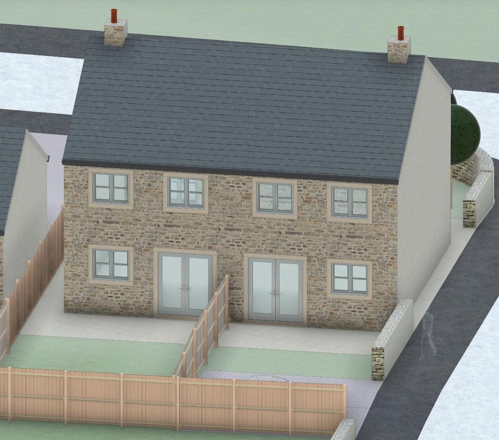 House Type B, The Meadows, Cononley 3 bed semidetached house for sale