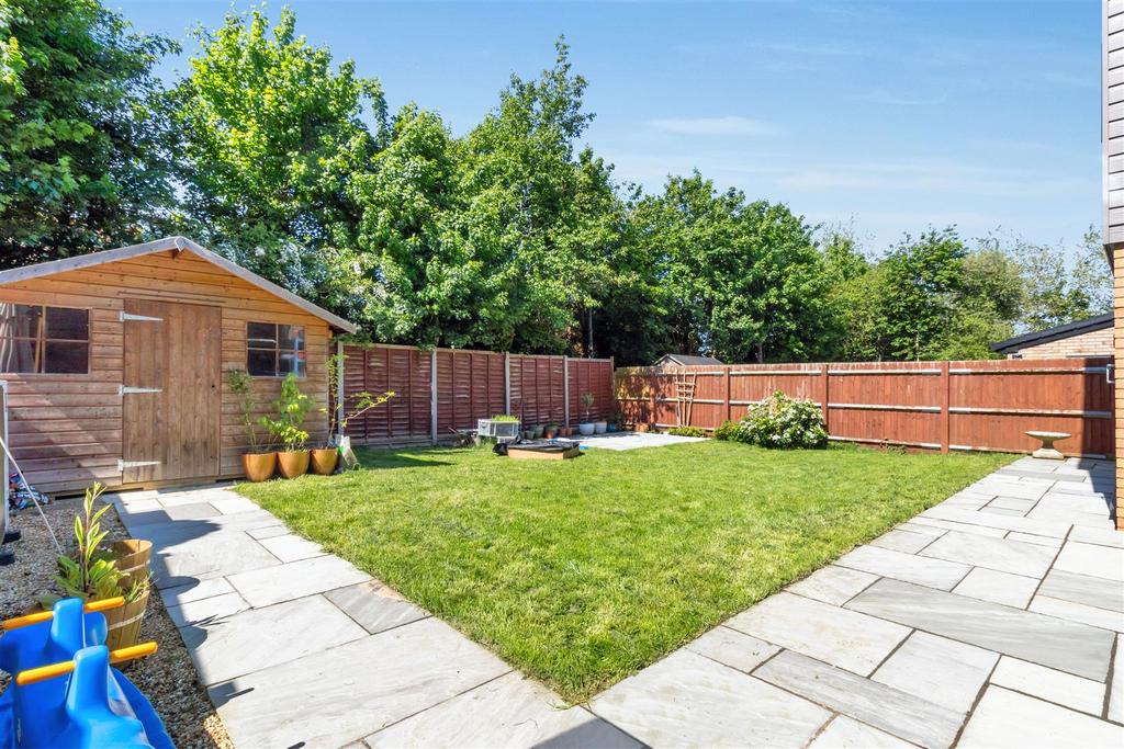 Rear garden
