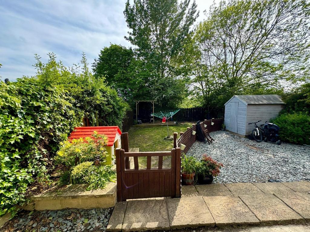 Rear garden