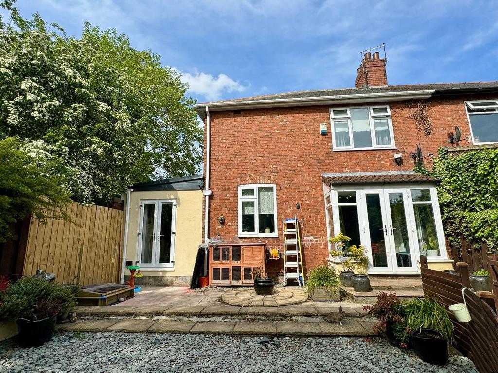 Rear garden