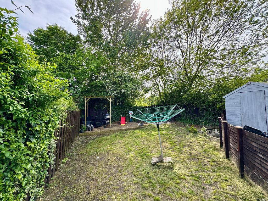 Rear garden