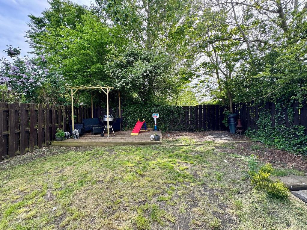 Rear garden