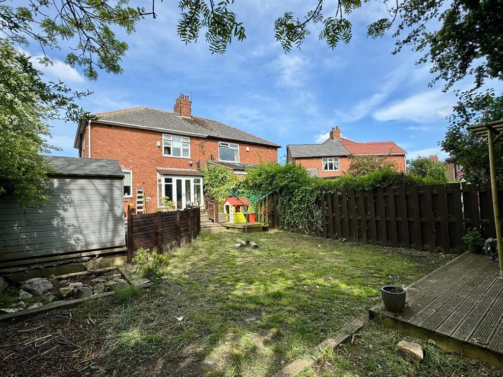 Rear garden