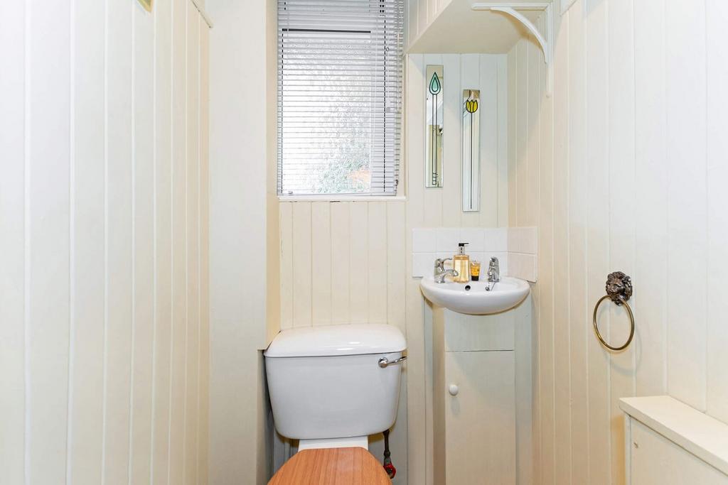 Downstairs cloakroom