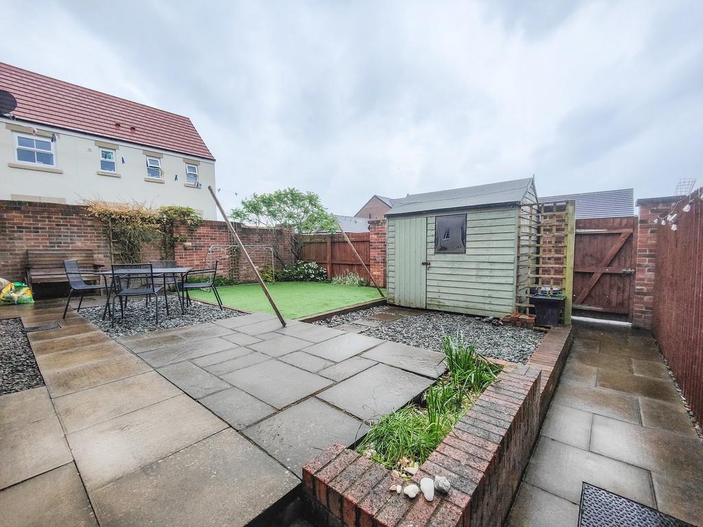 Rear garden