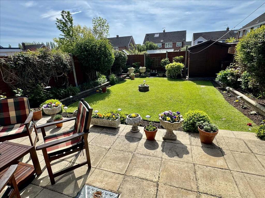 Rear garden