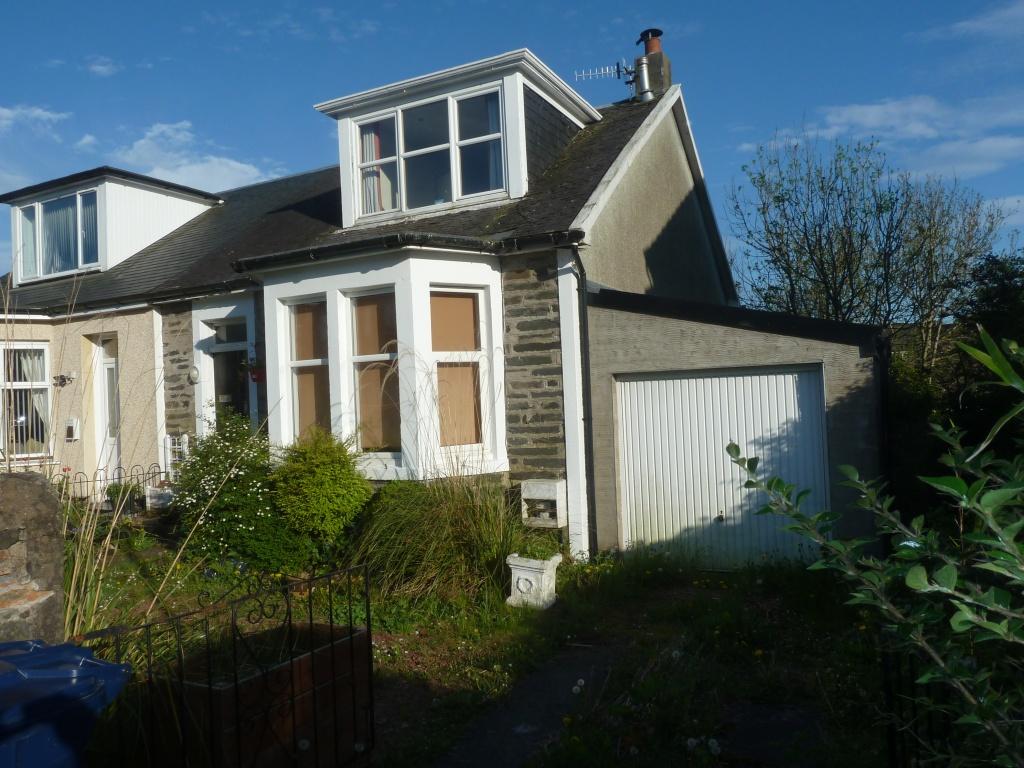 28 Royal Crescent, Dunoon, PA23 7AH 1 bed semidetached bungalow for