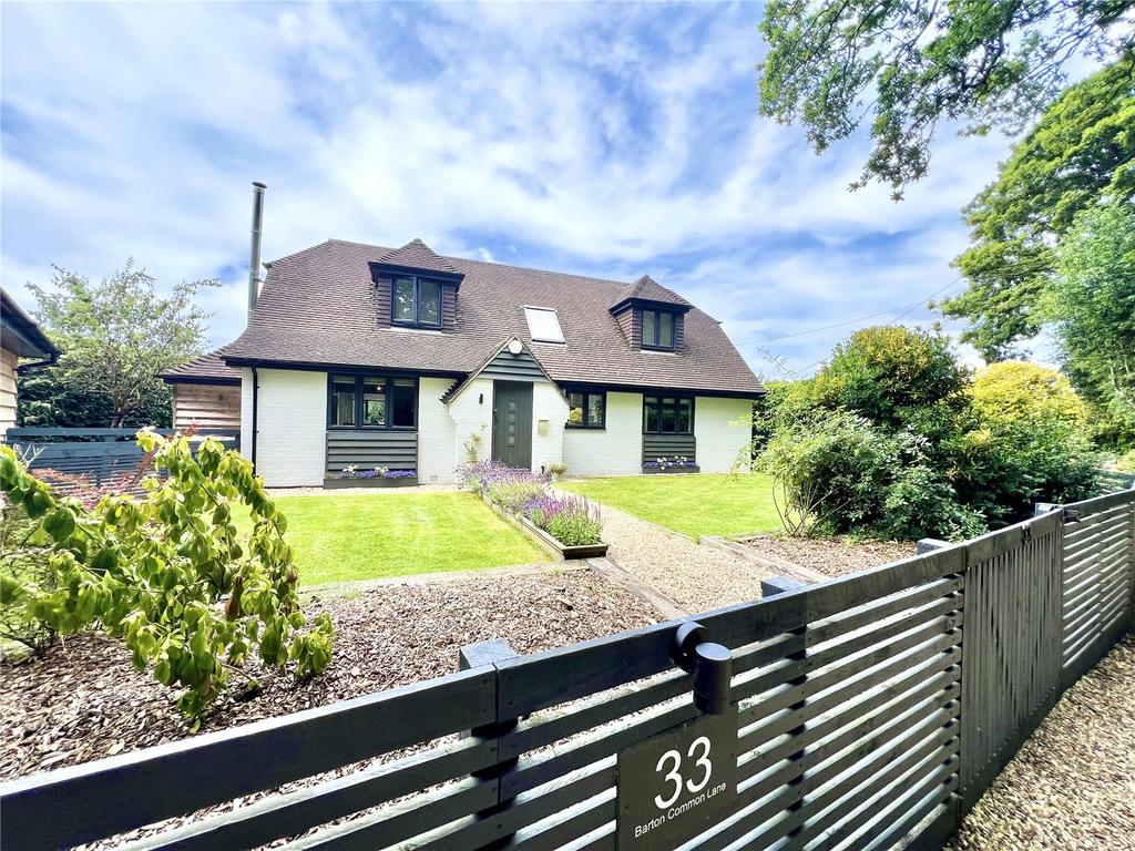 Barton Common Lane, Barton On Sea... 4 bed detached house for sale £