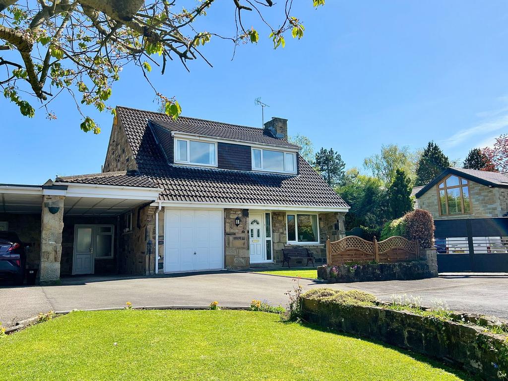 Ls17 9jd Meadow Close, Bardsey, Leeds, LS17 9BJ 3 bed detached house - £450,000