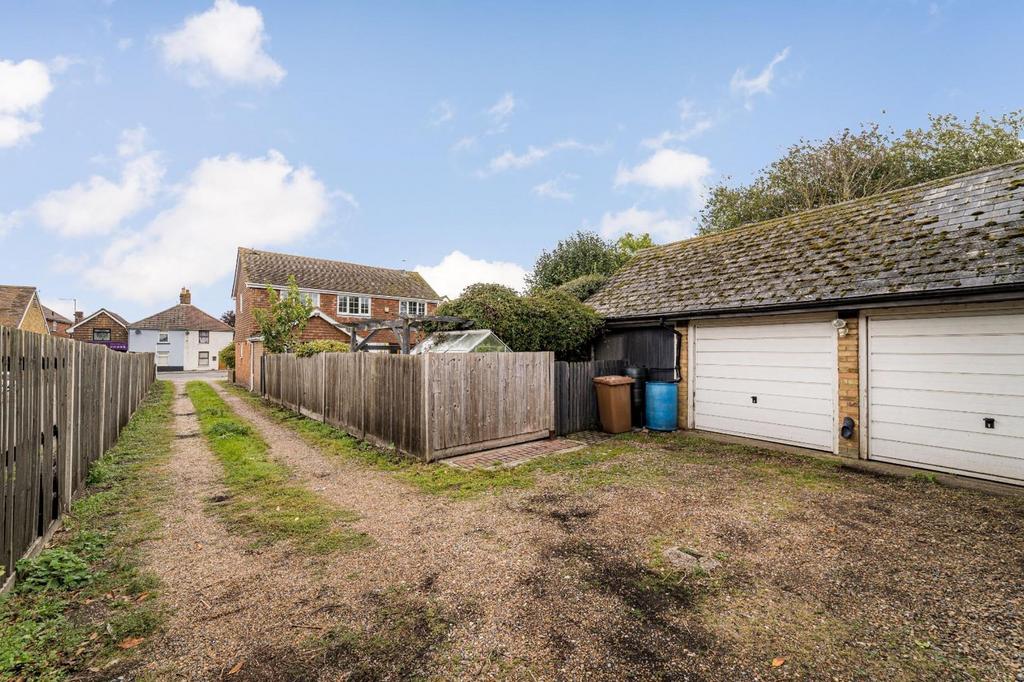 Double Garage and Access Track