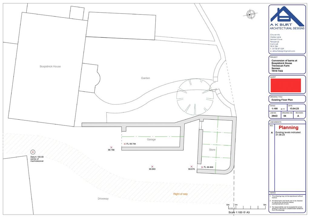 Existing Floor Plan