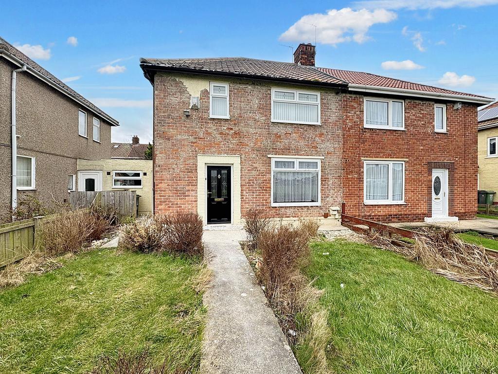 Chaucer Avenue, Hartlepool TS25 2 bed semi-detached house - £75,000