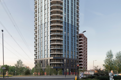 1 bedroom flat for sale, Plot A03.07 at SO Resi Canning Town, 300 Manor Road E16