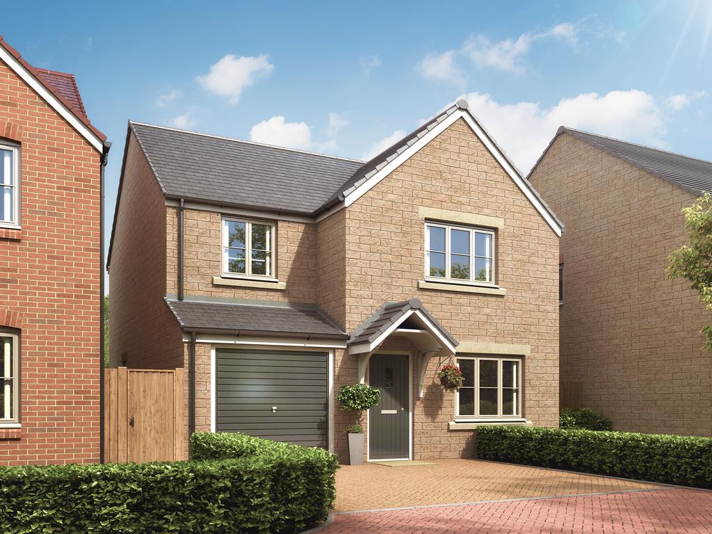 Plot 337, The Gisburn at Woodland... 4 bed detached house - £344,950