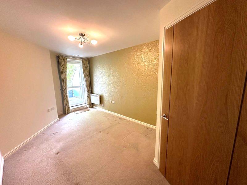 Bedroom with balcony