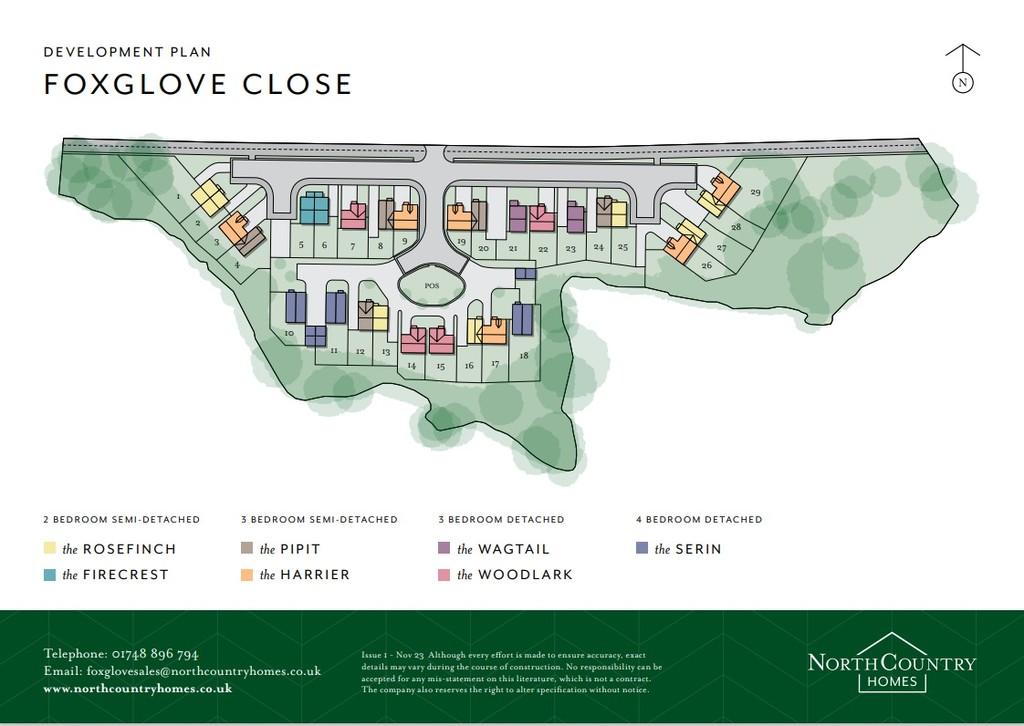 Foxglove site plan