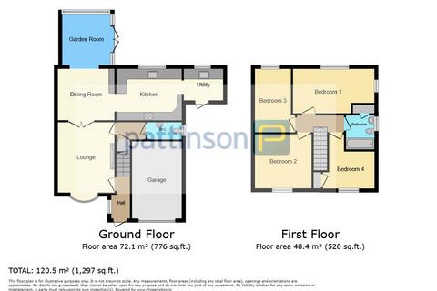 4 bedroom detached house for sale, Brougham Court, Oakerside Park, Peterlee, Durham, SR8 1PS