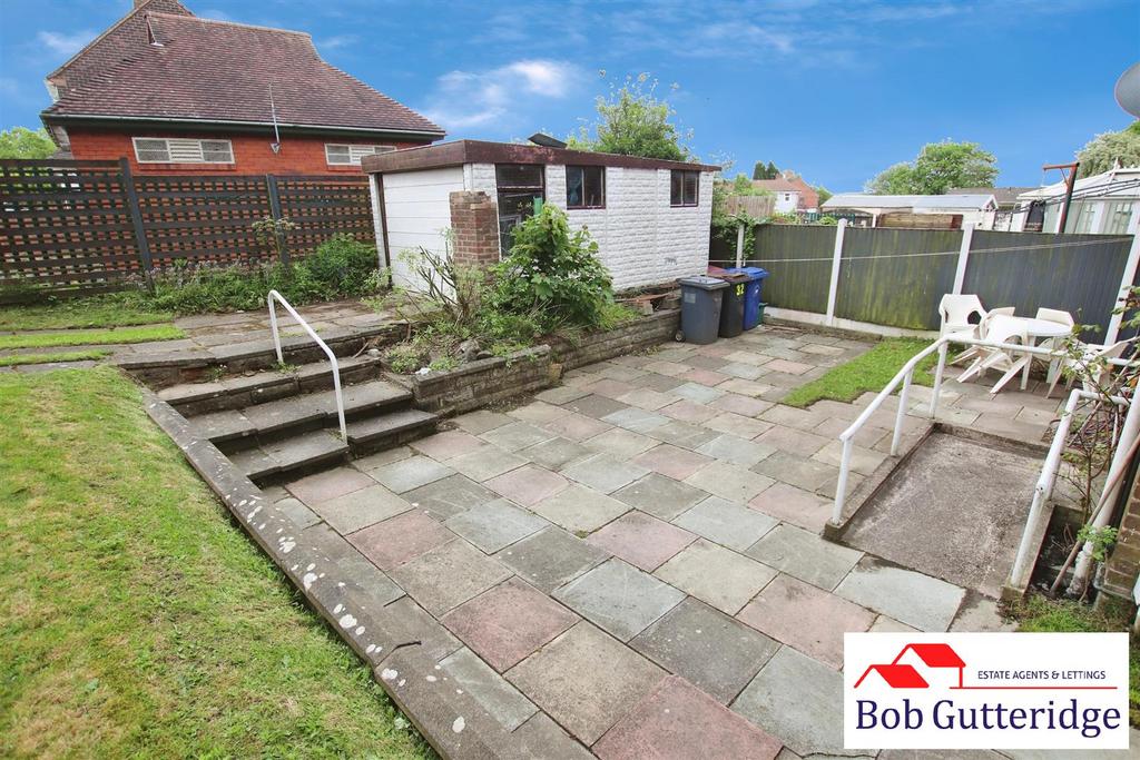 Rear garden
