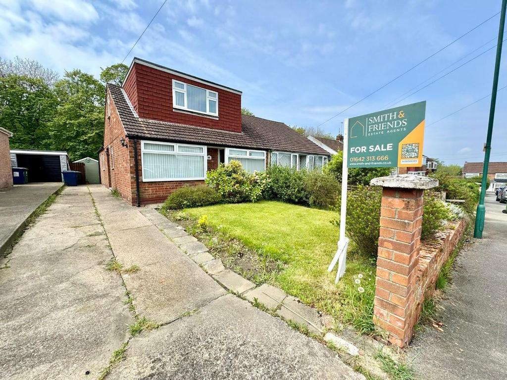 Premier Road, Ormesby, Middlesbrough 3 bed semidetached bungalow for