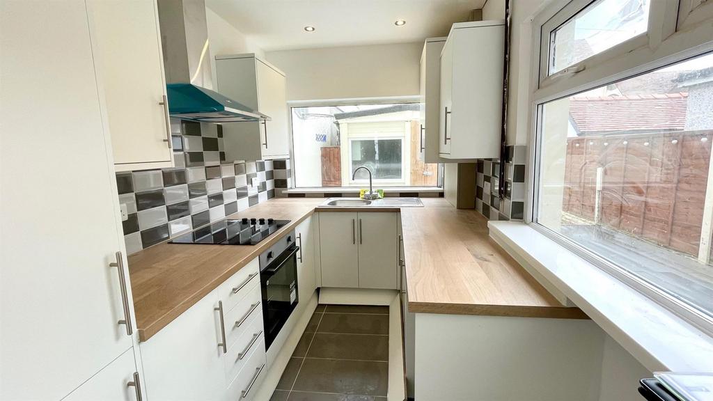 Re fitted double aspect kitchen