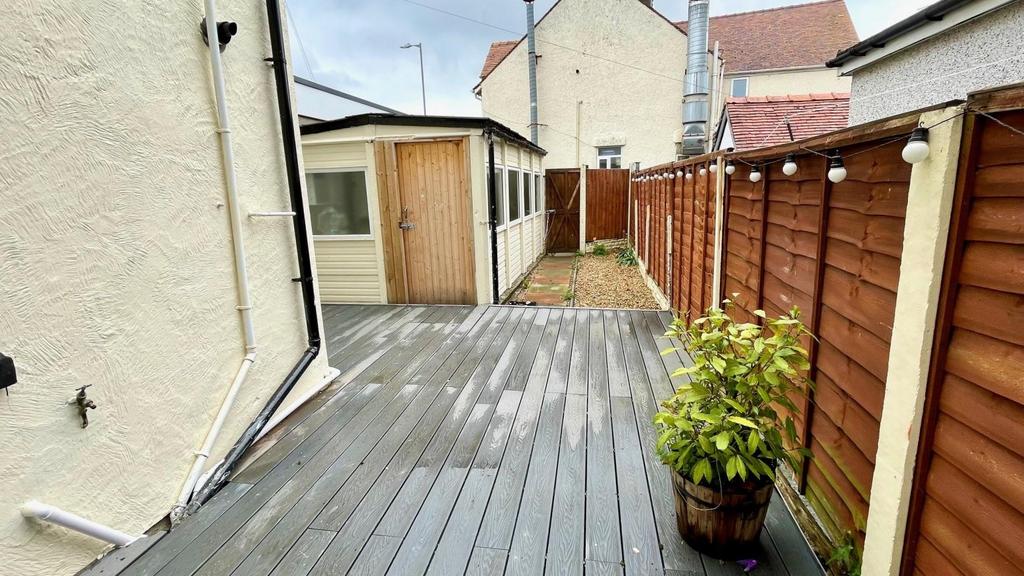 Rear garden