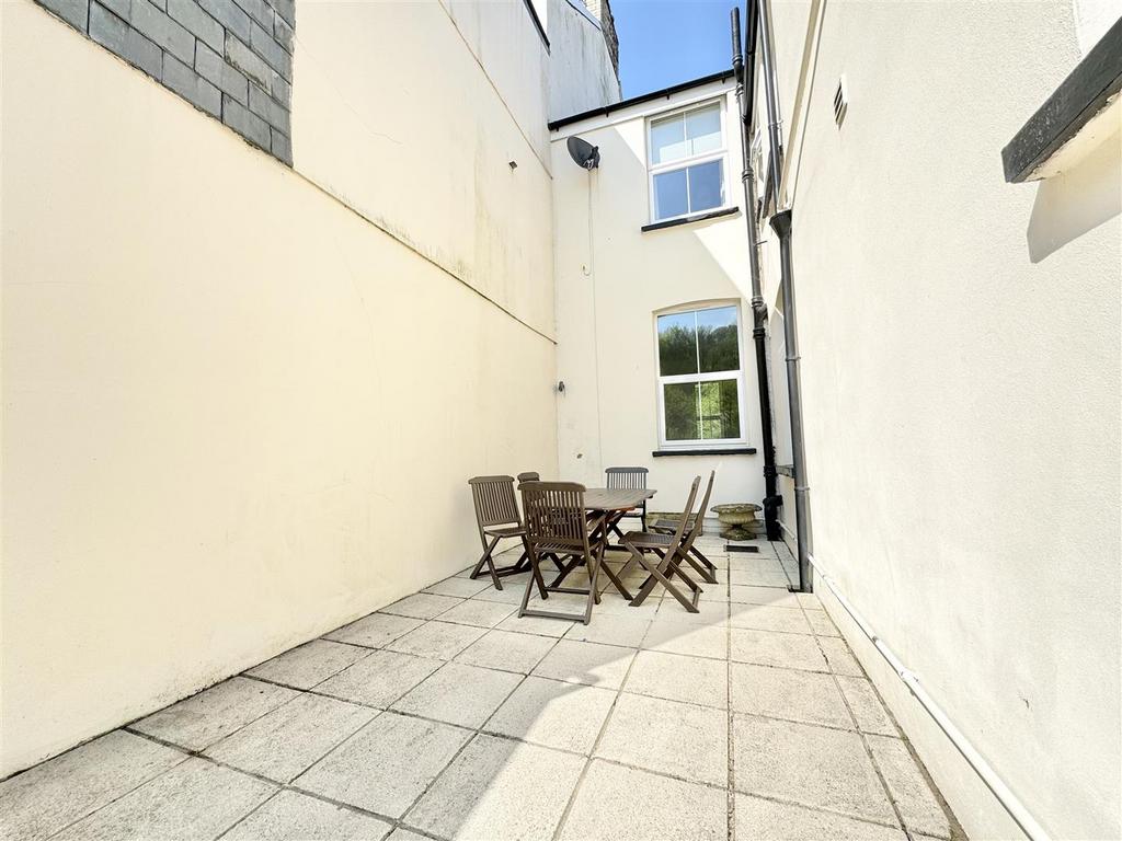 Rear terrace