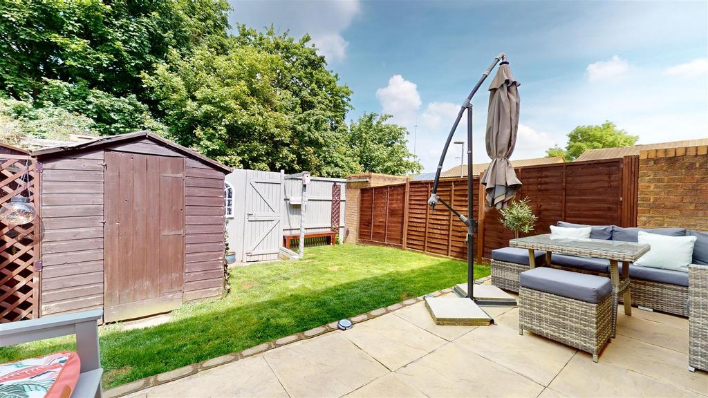 Rear garden