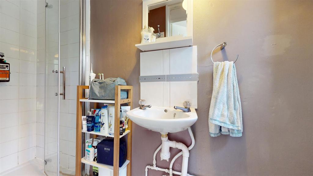 Downstairs shower room