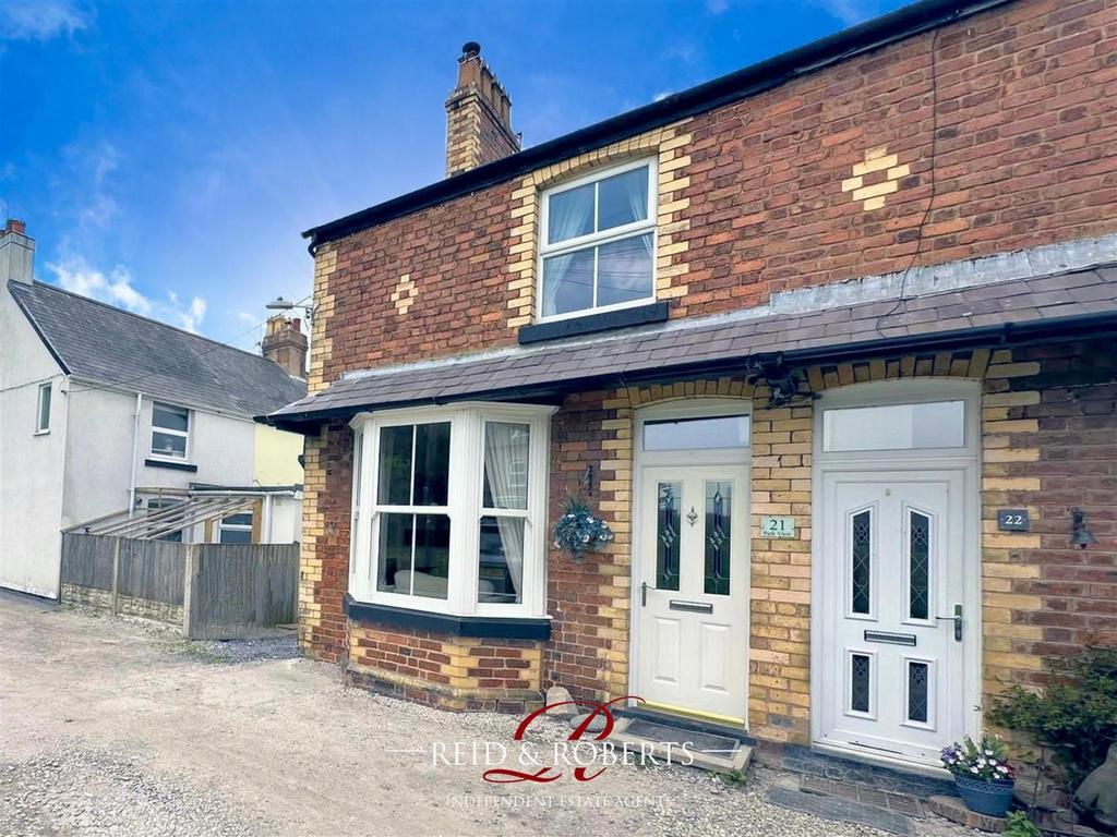 Park View, Afonwen, Mold 2 bed end of terrace house for sale £190,000
