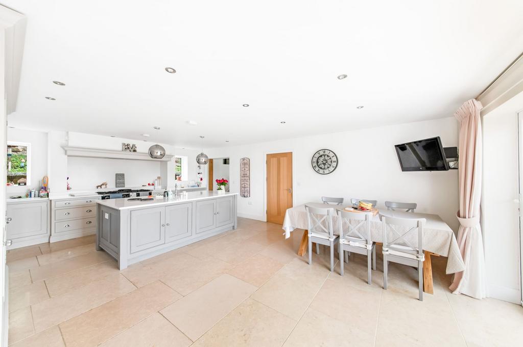 Open plan dining living kitchen