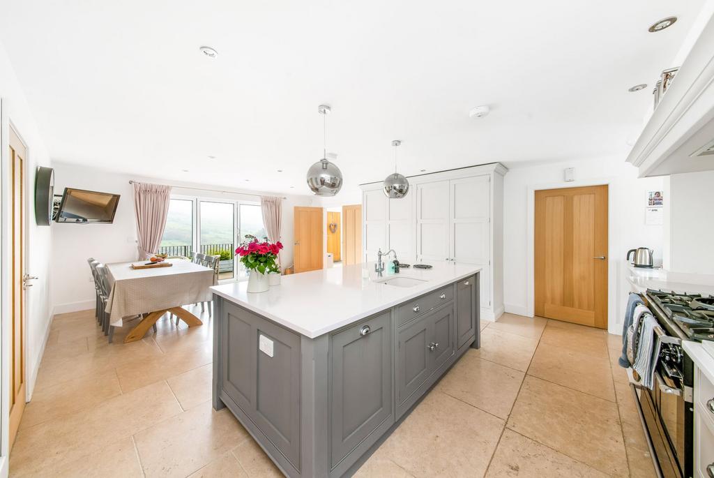 Open plan dining living kitchen