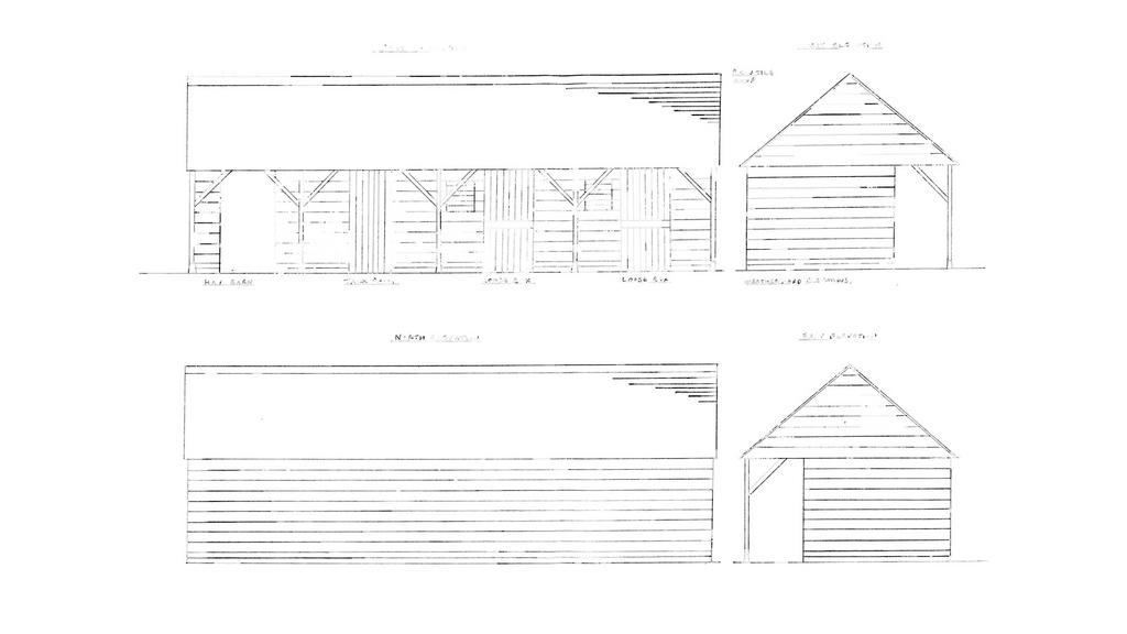 Previous planning for a stable block.