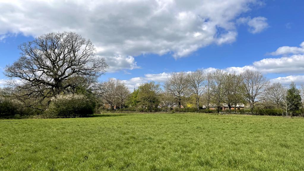 Close to housing on a residential road.